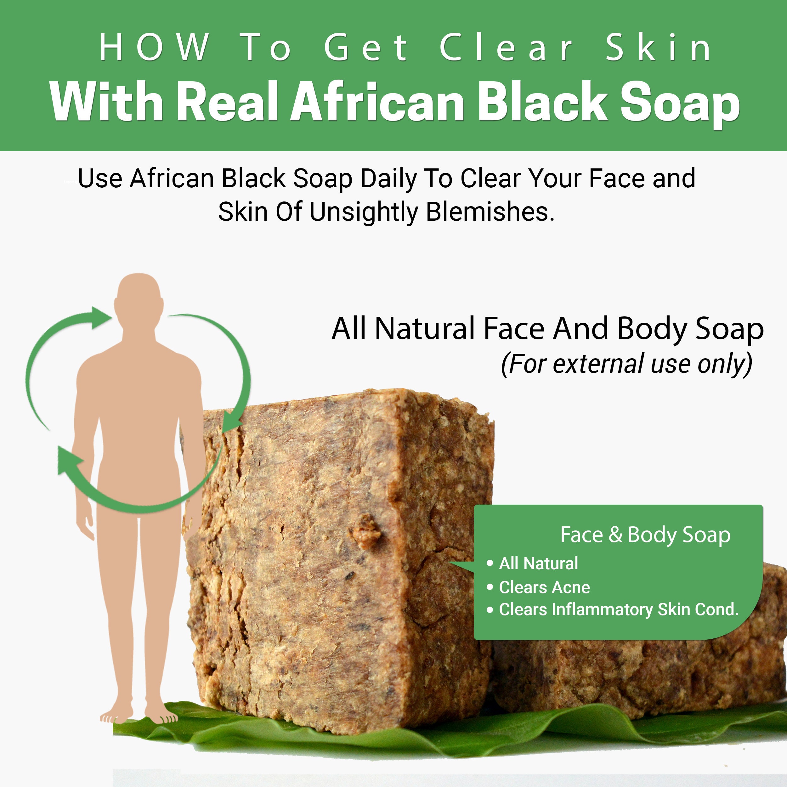 African Black Soap Castille Soap Natural Soap Nolye Soap Natural Bar