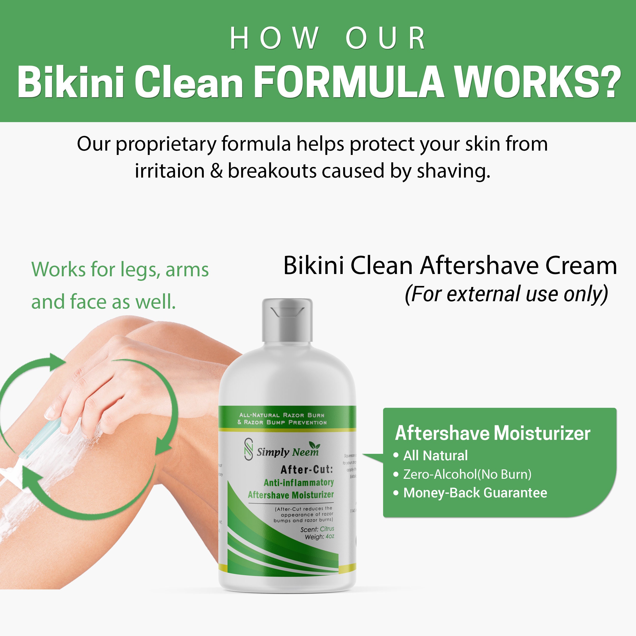 Bikini Clean The Ultimate Razor Bump & Razor Burn Prevention Etsy