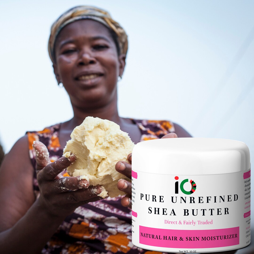Unrefined Shea Butter Natural Lotion Natural SPF Cocoa Etsy