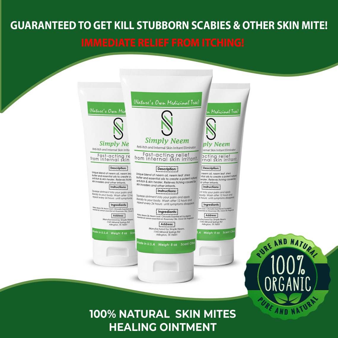 ExtraStrength Scabicide Cream For Stubborn Scabies Etsy