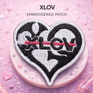 XLOV embroidered patch | fan made