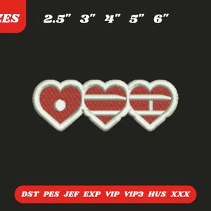 Fichier de broderie Arirang Tour Hearts fait par les fans - motif de broderie kpop Comeback Tour | Marchandises non officielles faites par des fans | Téléchargement numérique