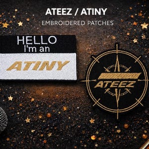 Ateez Patches