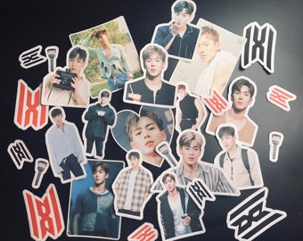 monsta x stickers etsy