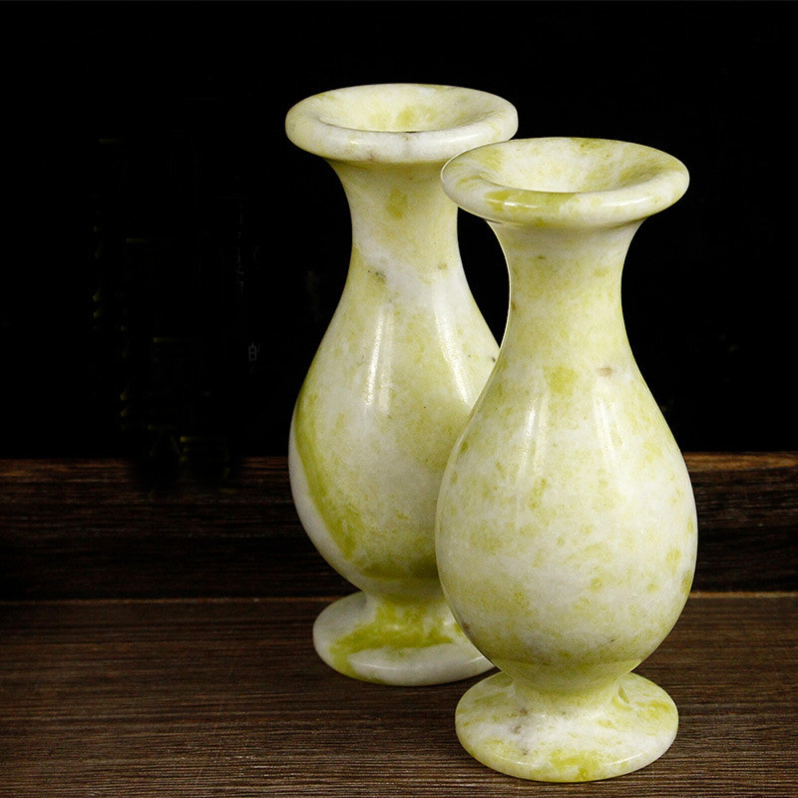 4.7inches vase de jade cristal jade pierre statut figures Etsy