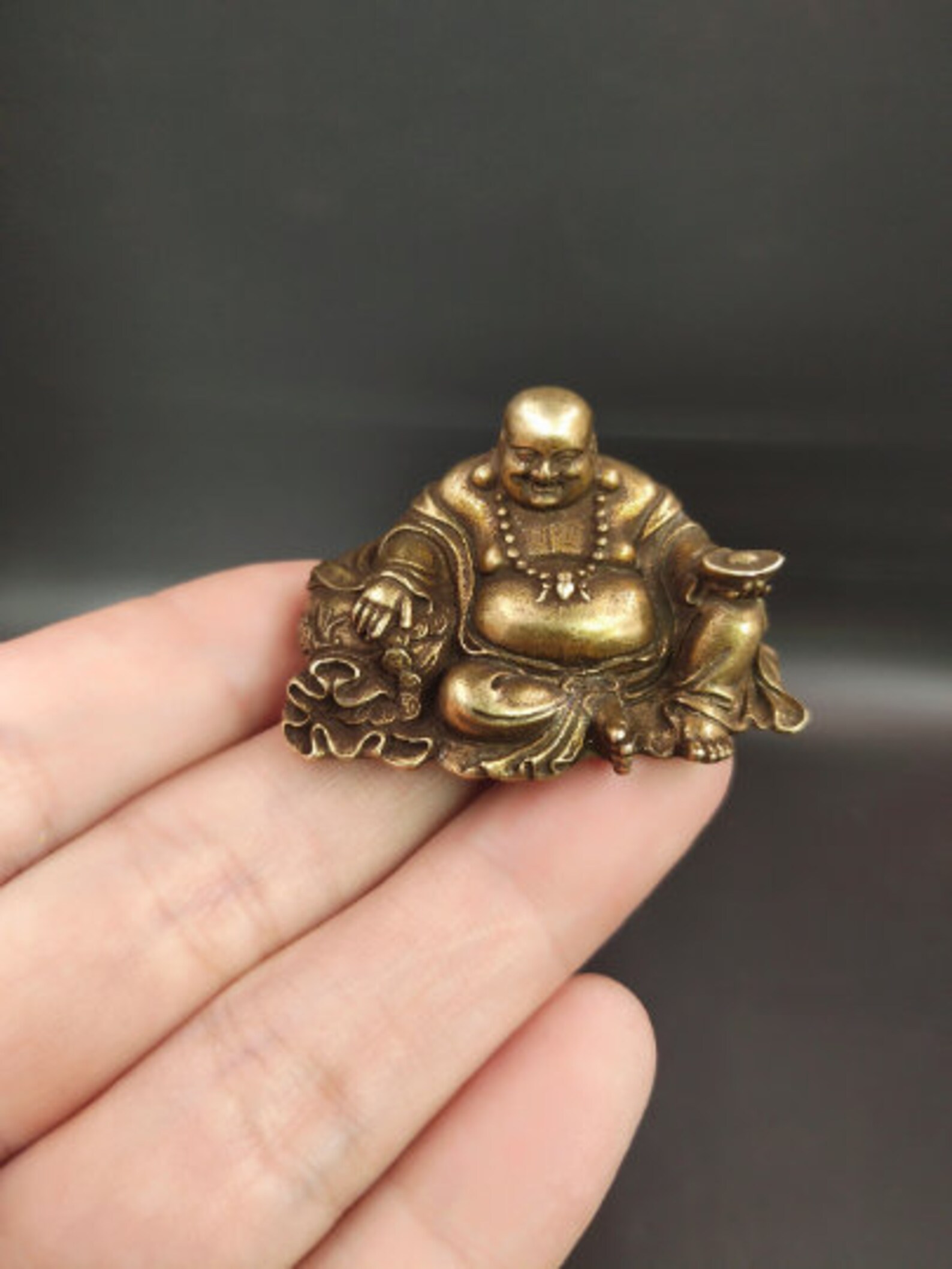 TIBET Pure Copper Solid Buddha Ornaments Town House to Ward Etsy UK