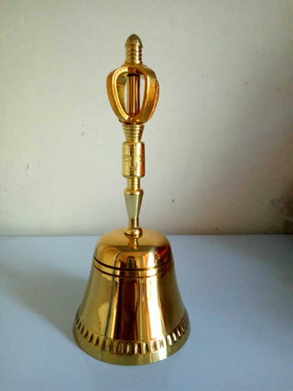  Dharma Store - Tibetan Buddhist Meditation Bell and Dorje Set :  Musical Instruments