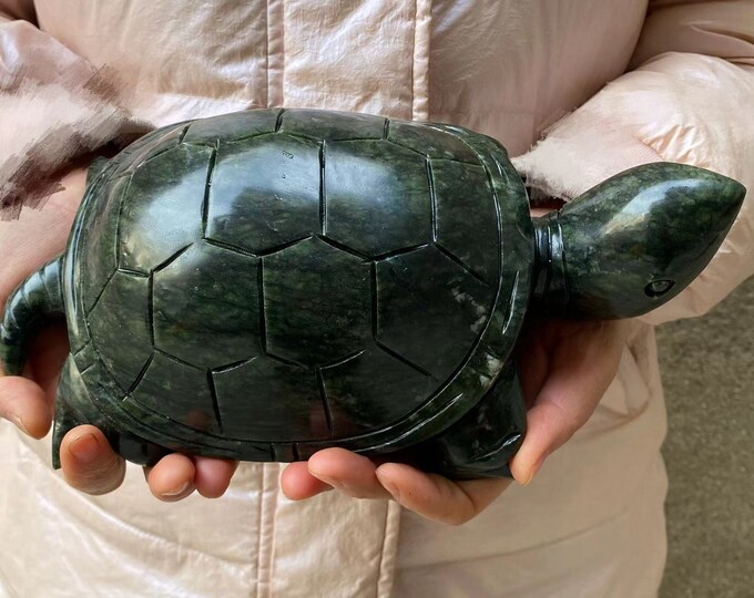African Jade Turtle One Carved Jade Turtle - Etsy