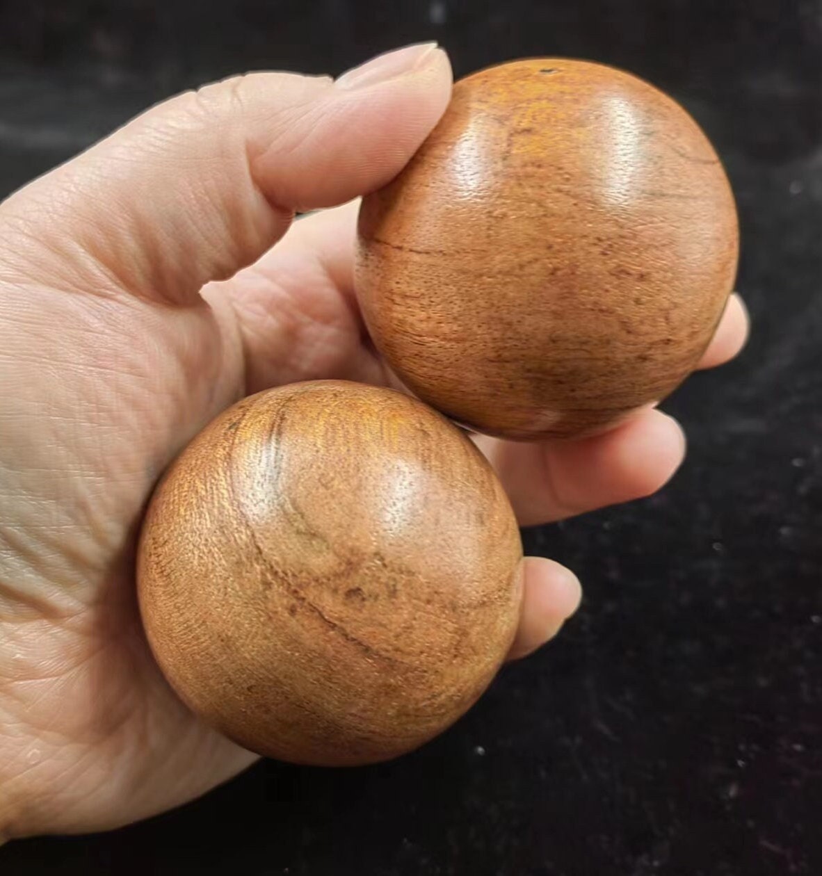 Wooden Balls for Crafts Hollow Balls Made of Natural Wood Raw Sphere for  DIY Processing Drawing Balls Woodworking 