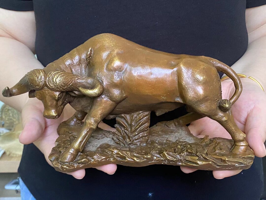 Wall Street Bronze Bull Statue Wall Street Bull Sculpture Home Decor