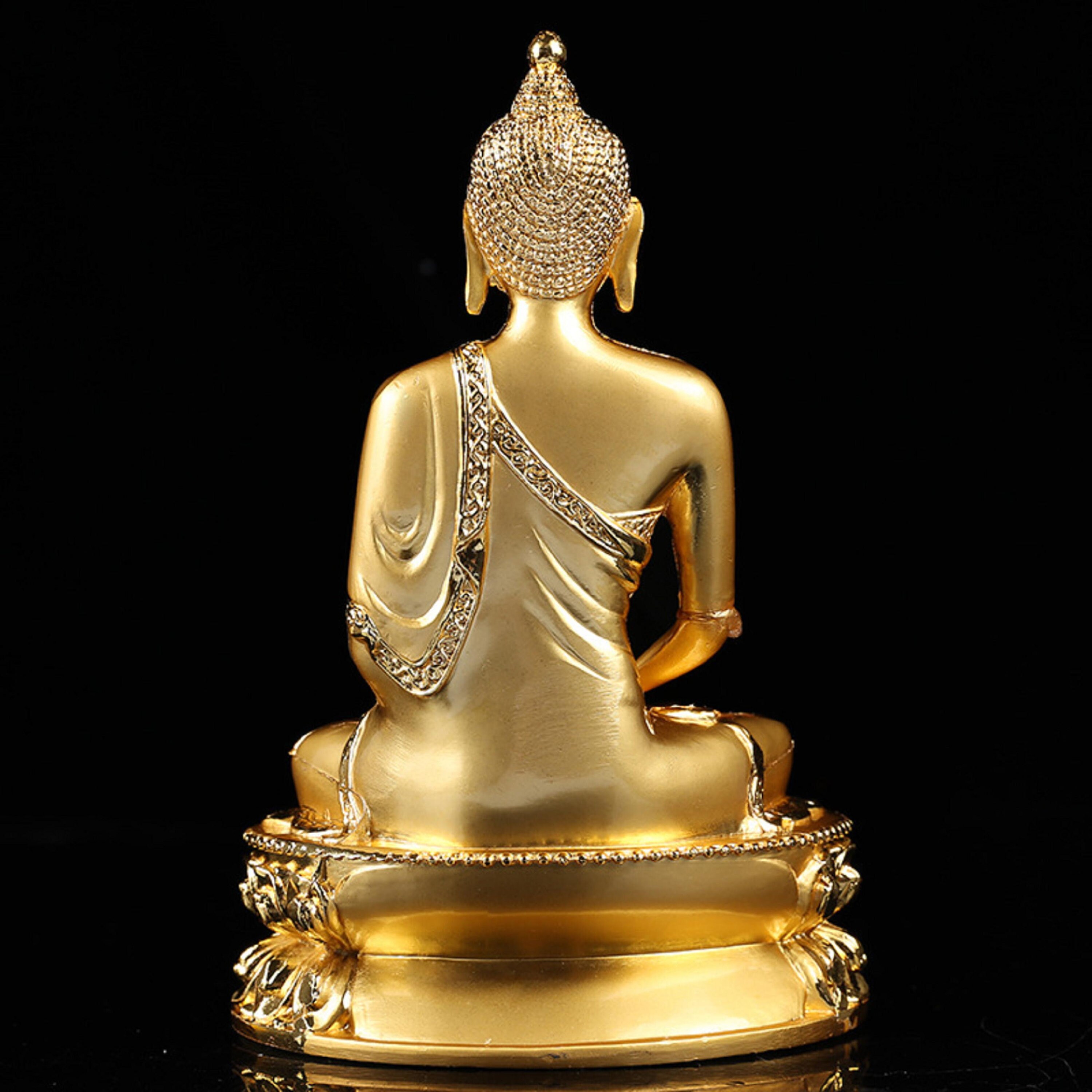 5.5 Tibet/nepal Tantric Buddha Shakti Brass Gold Statue - Etsy
