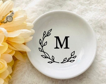 Monogrammed Gifts, Bridesmaid Gifts, Ring Dish, Personalized Bridal Party Gifts, Personalized Ring Dish