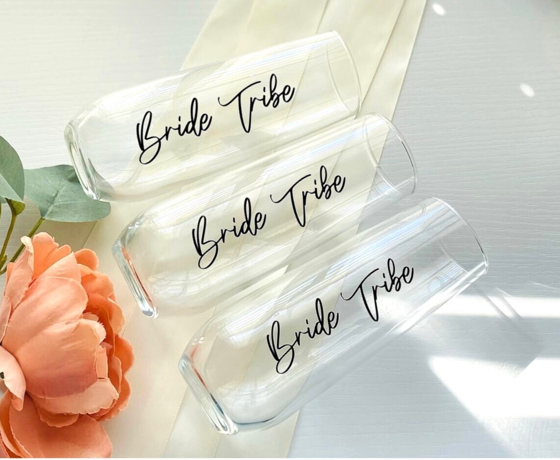 Smiffys Geschenkbeutel „Bride Tribe“ – Weiß & Gold, Perfekt Für Hochzeitsgeschenke