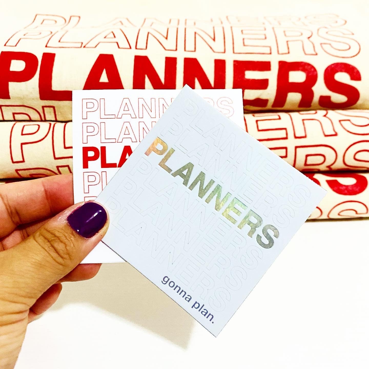 Planners Gonna Plan Sticker Etsy