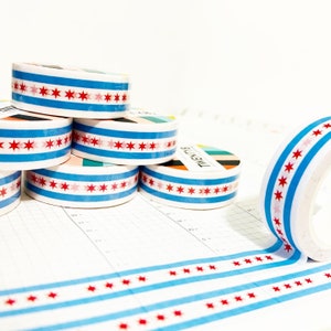 Chicago Flag Washi