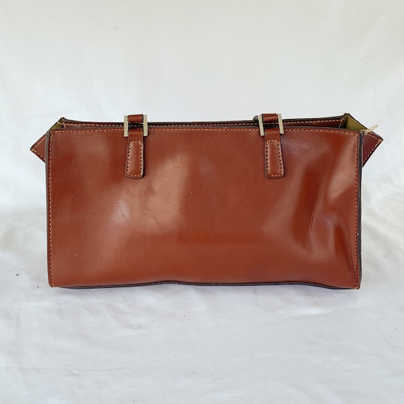 Brown Leather Handbag - image 3