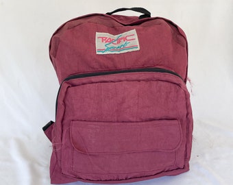 90s Purple Backpack