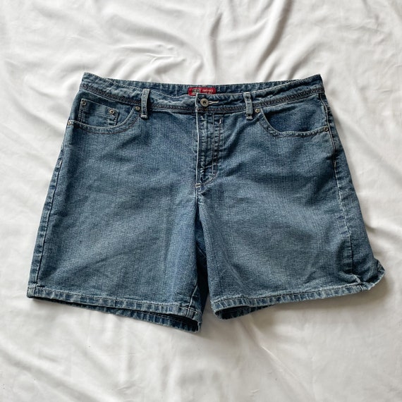 90s Plus Size Faded Glory Jean Shorts Size 16