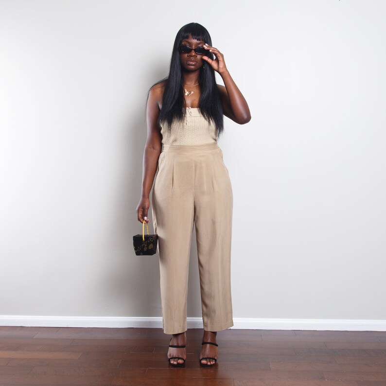 90s Beige Tube Top