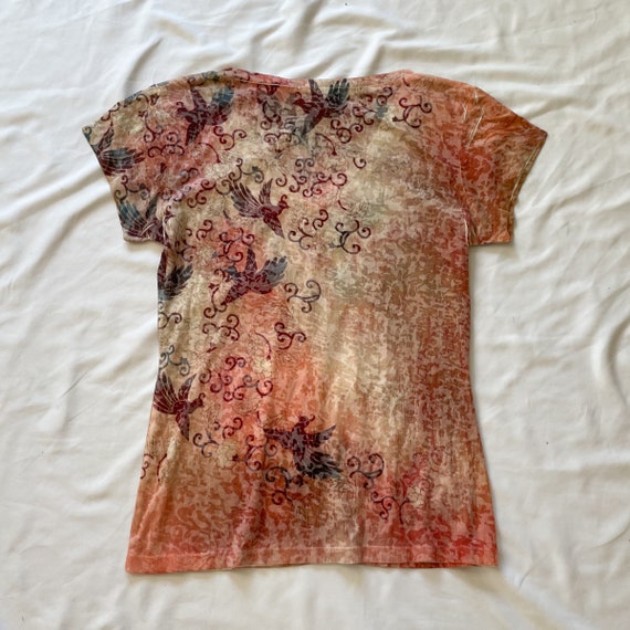 Y2K Grunge Pink Short Sleeve Top - image 3