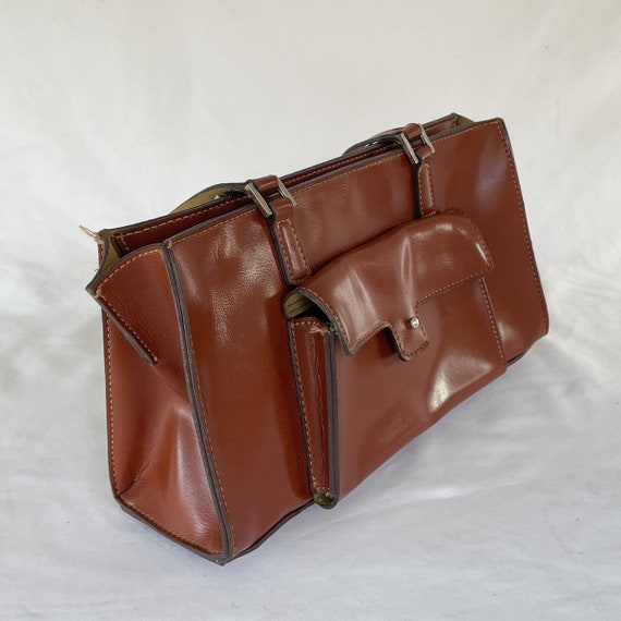 Brown Leather Handbag - image 2