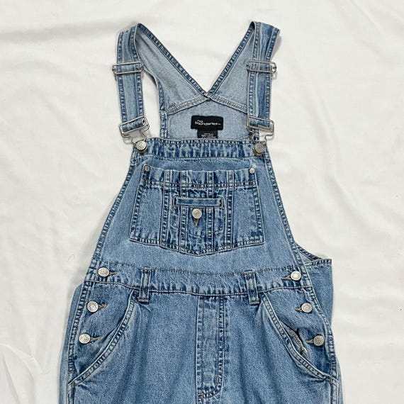 Y2K No Boundaries Jean Overalls Size Small - image 3