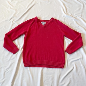 90s Cabin Creek Red Sweater Size Medium