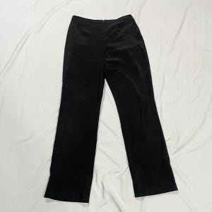 90s Black High Waisted Trousers Size Large