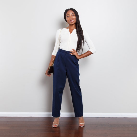 90s high waisted trousers