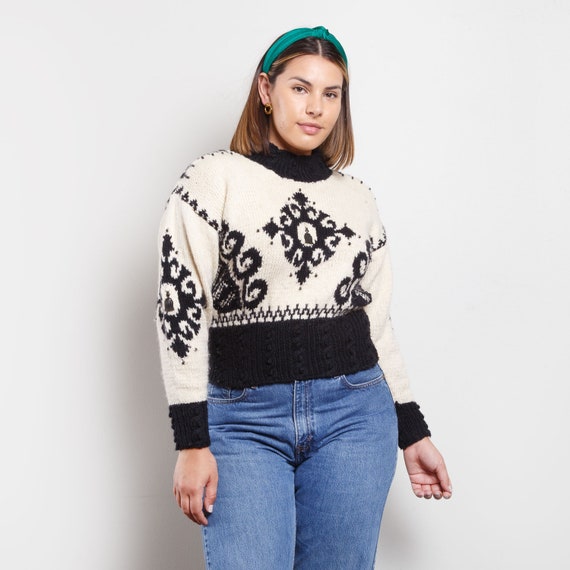 Vintage Wool Turtleneck Sweater