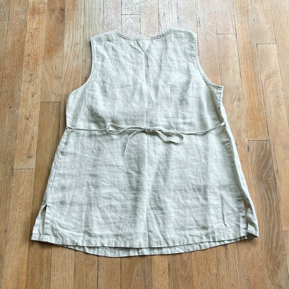 Y2K Motherhood Tan Sleeveless Blouse - image 2