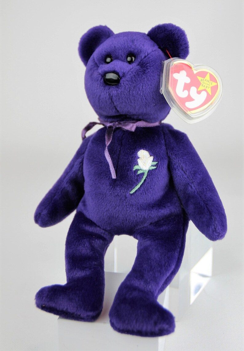 princess dye beanie baby