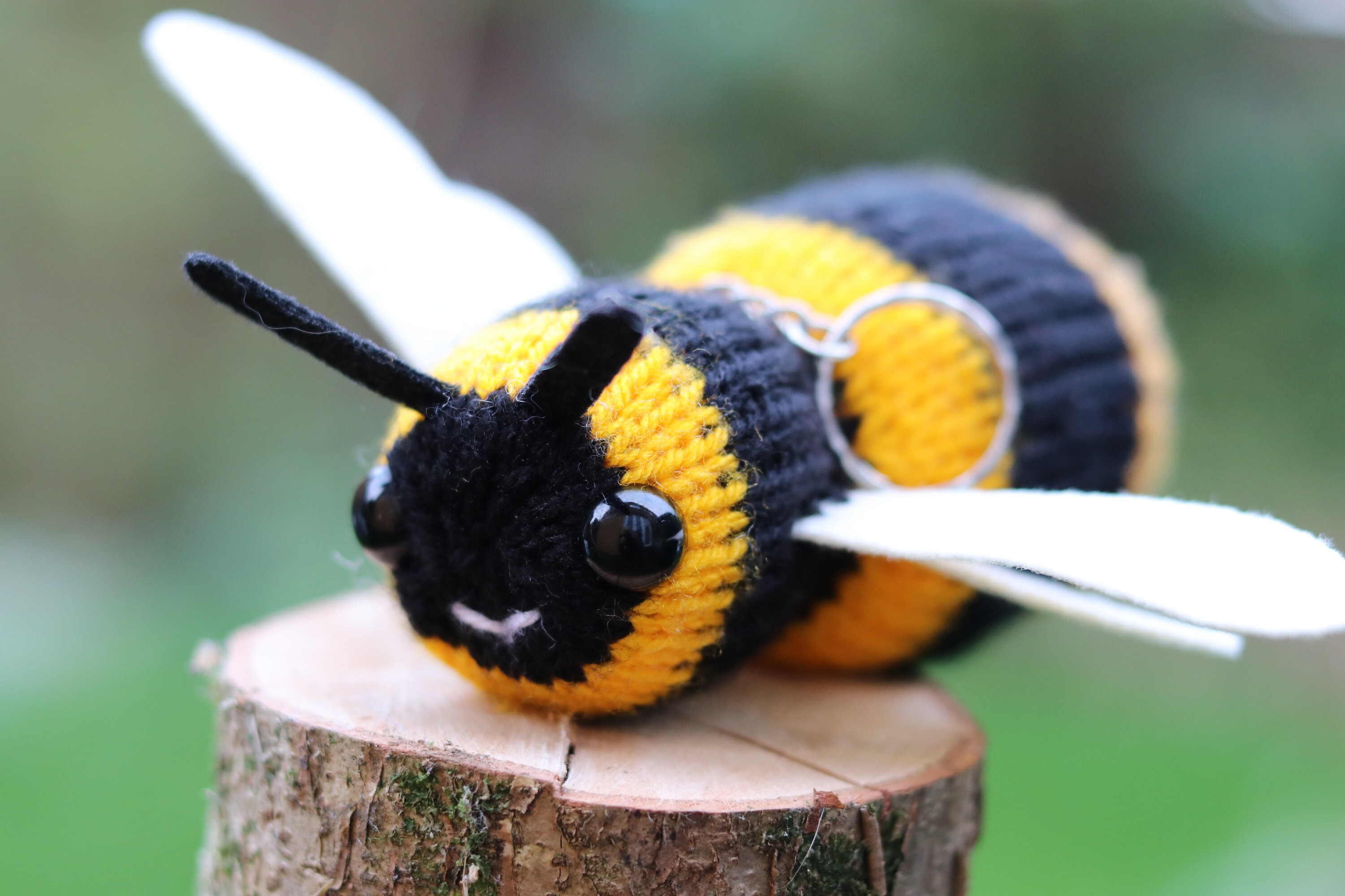 Hand Knitted Bee Early Bumblebee Decoration Etsy