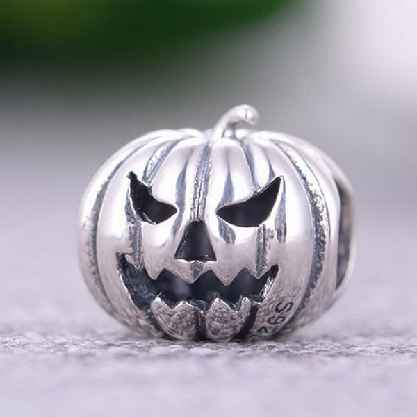 Pumpkin Charms Fits For Diy Bracelet Pendant missangas bijoux 100% 925 Sterling Silver fit for Authentic Women Charms Handmade Charms