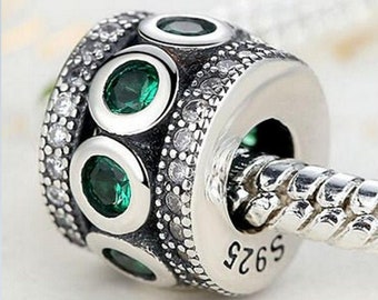 Pandora Emerald Bead - Etsy
