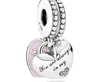 mum and son pandora charm