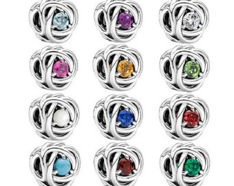 Pandora Charms Birthstone - Etsy