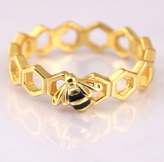 Honey bee pandora ring clearance