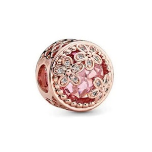 thumbnail interactive-video image 1 of Sterling Silver & Rose Gold Butterfly Heart Charm – S925 Hallmarked, Fits Pandora 1 of 3