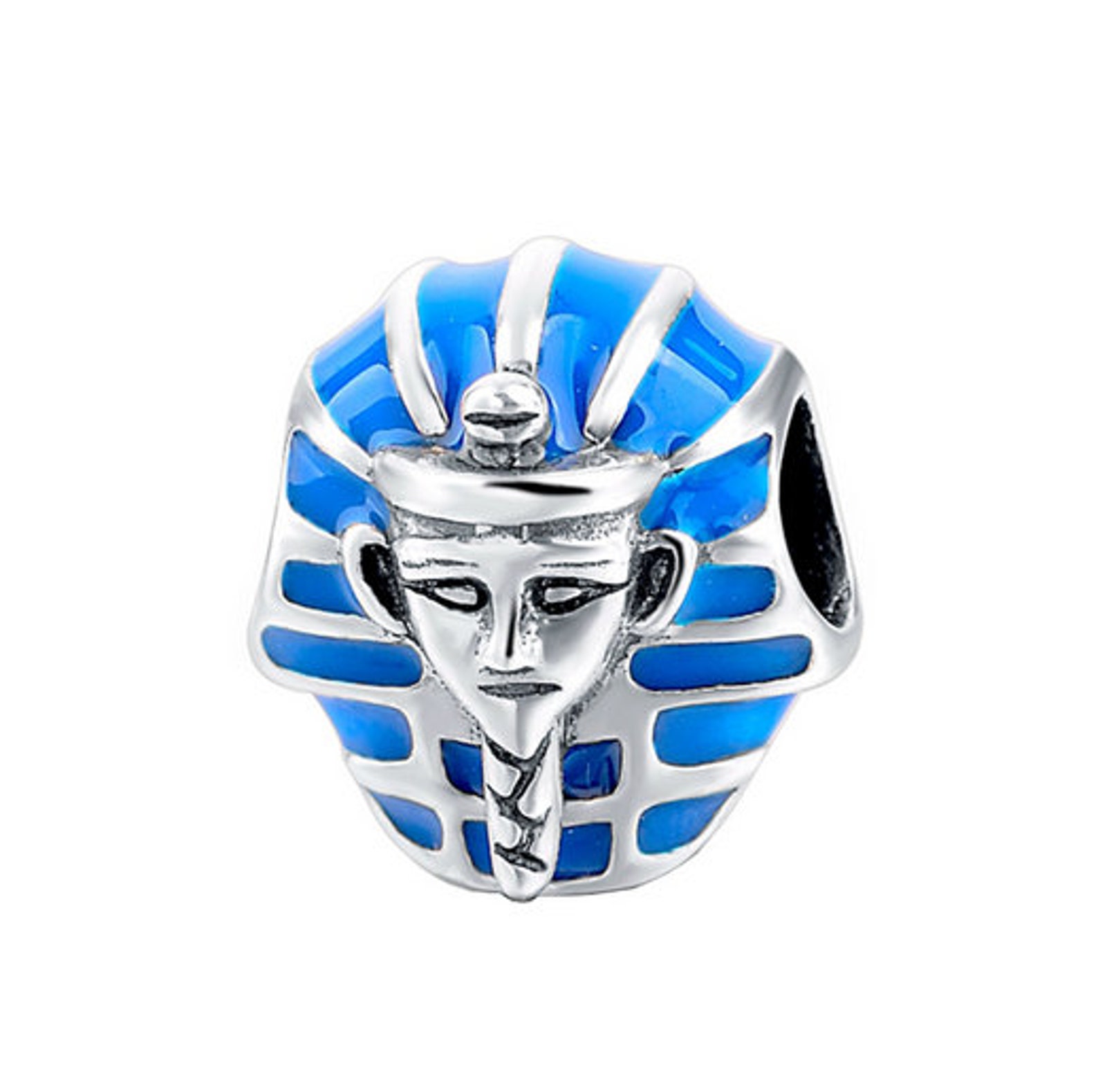 Ancient Egypt Charm Handmade 925 Sterling Silver Cairo Pharaoh Etsy