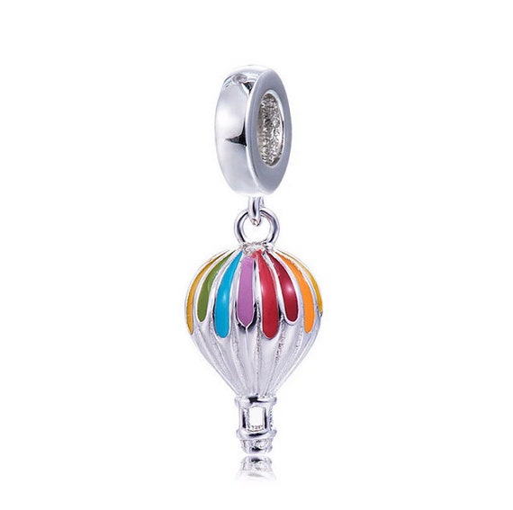 Buy Rainbow Hot Air Balloon Never Change Color Beads Charms 100
