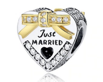 Just Married Pandora - Etsy