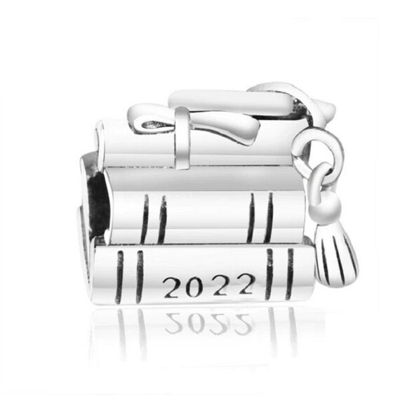 Scroll Book 2022 Graduation Beads Charm 