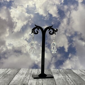 Astronaut earrings