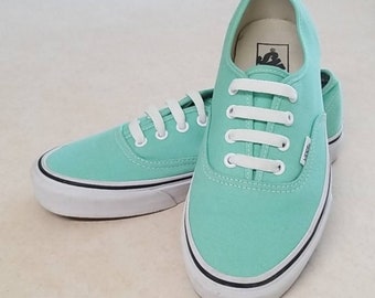 mint color shoes