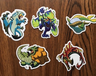 Monster Hunter stickers