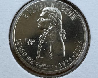 2026 Declaration of Independence Quarter July 4th Privy Mark Coin Rare