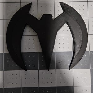 Conjunto de alas de Nightwing impresas en 3D sin pintar (paquete de 3)