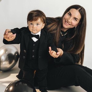 Black Suit for Boys with jacket (0-9 Years) | Stylish Formal Wear for Weddings & Special Occasions