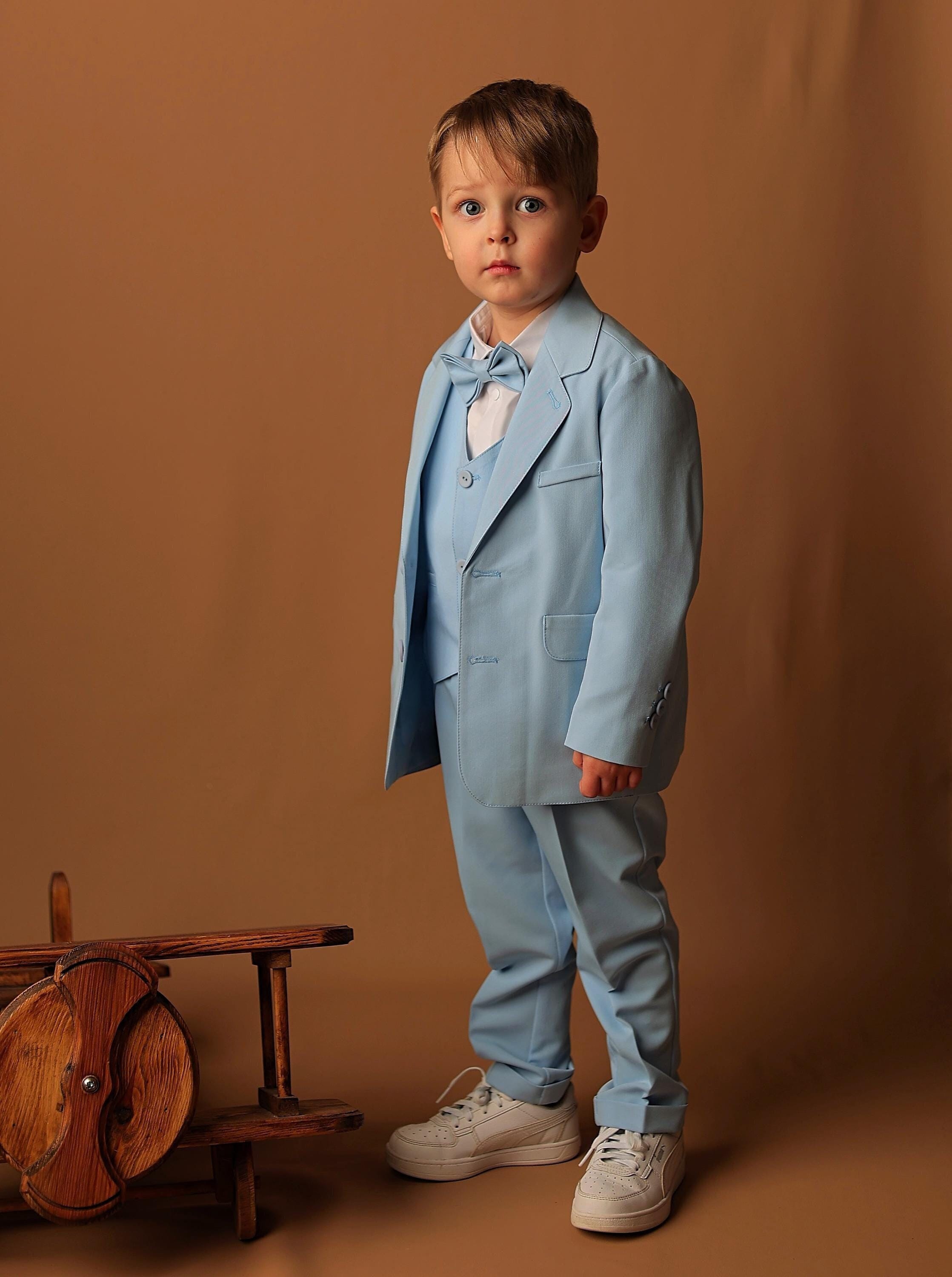 Buy Light Blue Tuxedo Online In India India - Main Image